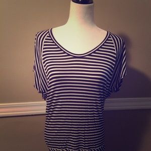 Soft figure flattering top